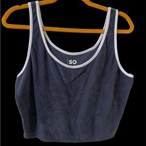 SO Terry Cloth Tank Top